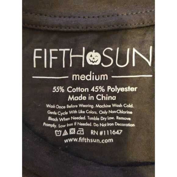 TANK Top Fifth Sun Halloween Ghost Boo Medium - Picture 3 of 3